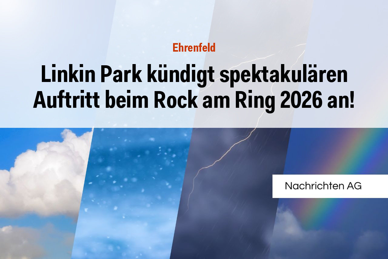 Linkin Park kündigt spektakulären Auftritt beim Rock am Ring 2026 an!