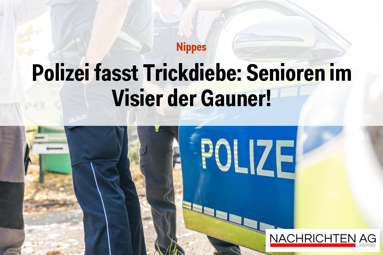 Polizei fasst Trickdiebe: Senioren im Visier der Gauner!