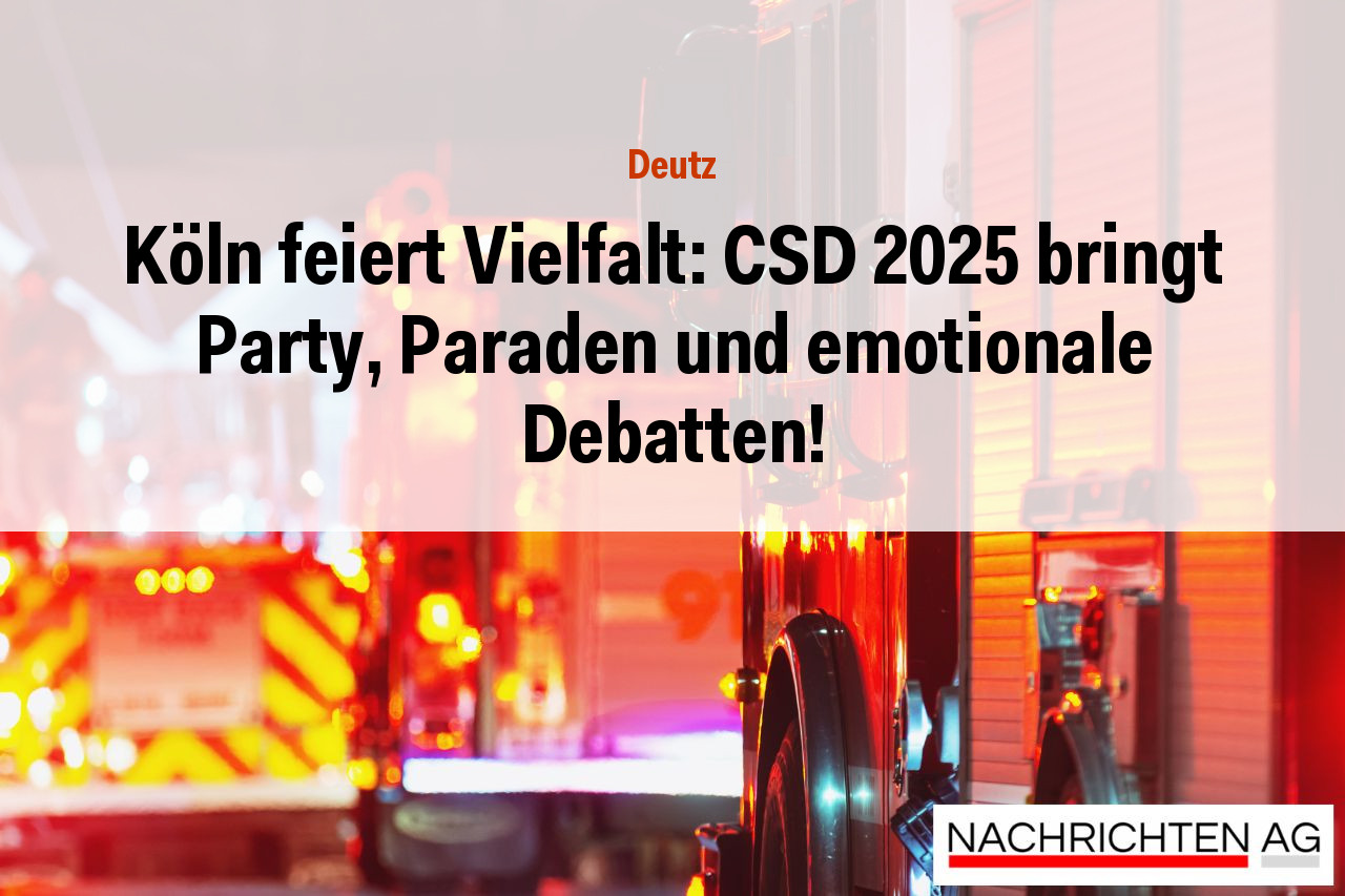 Köln feiert Vielfalt: CSD 2025 bringt Party, Paraden und emotionale Debatten!