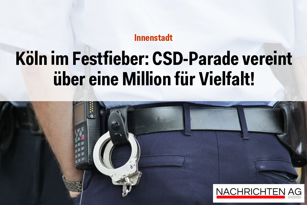 Köln im Festfieber: CSD-Parade vereint über eine Million für Vielfalt!