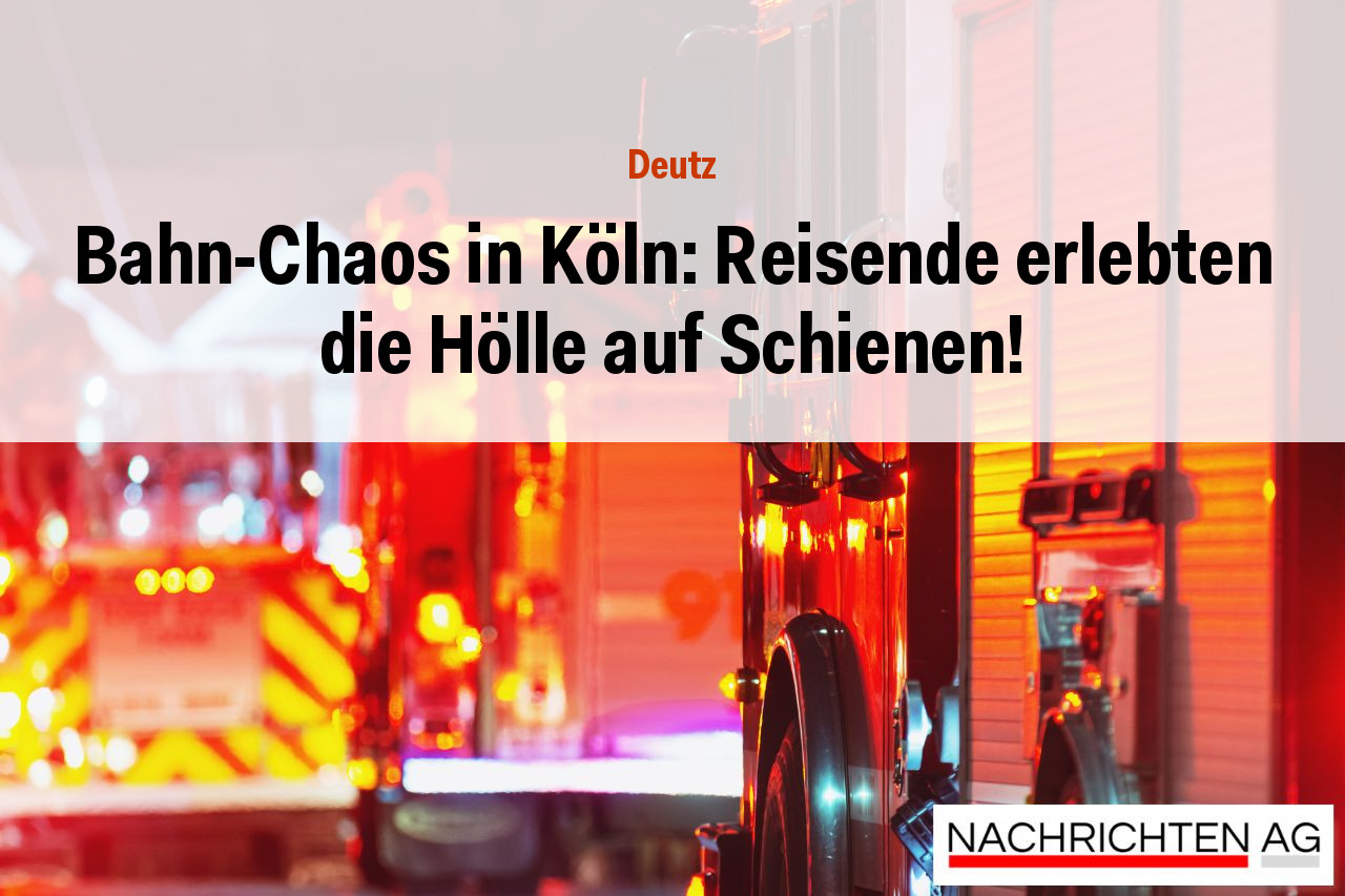 Bahn-Chaos in Köln: Reisende erlebten die Hölle auf Schienen!