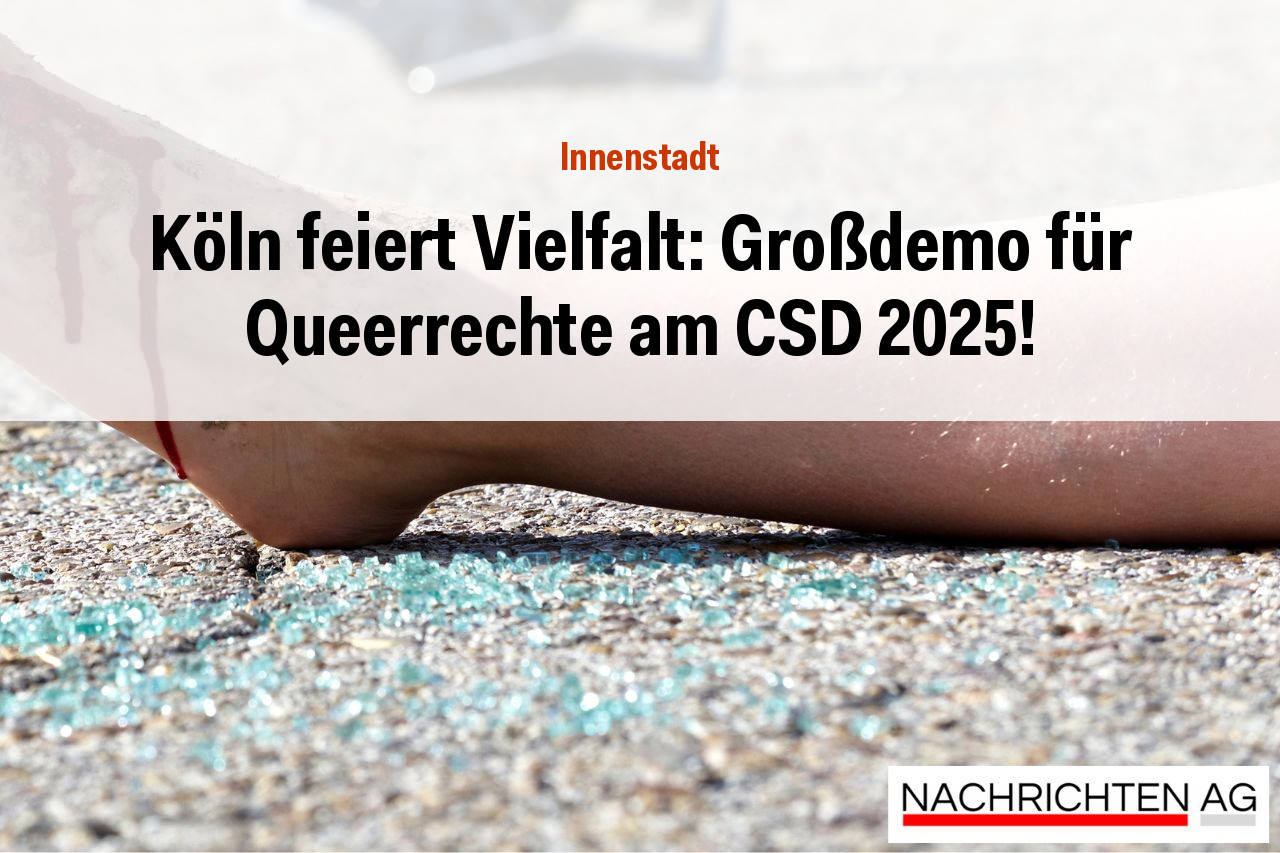 Köln feiert Vielfalt: Großdemo für Queerrechte am CSD 2025!