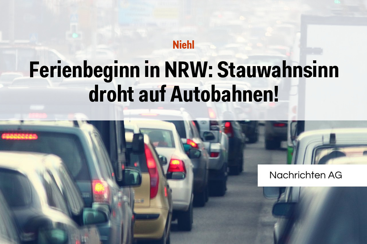 Ferienbeginn in NRW: Stauwahnsinn droht auf Autobahnen!