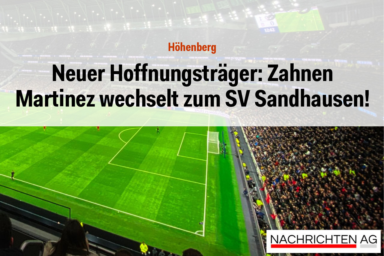Neuer Hoffnungsträger: Zahnen Martinez wechselt zum SV Sandhausen!