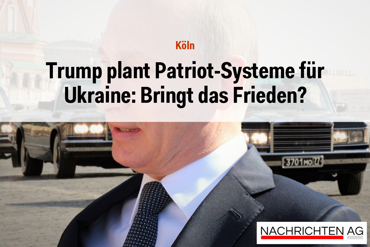 Trump plant Patriot-Systeme für Ukraine: Bringt das Frieden?