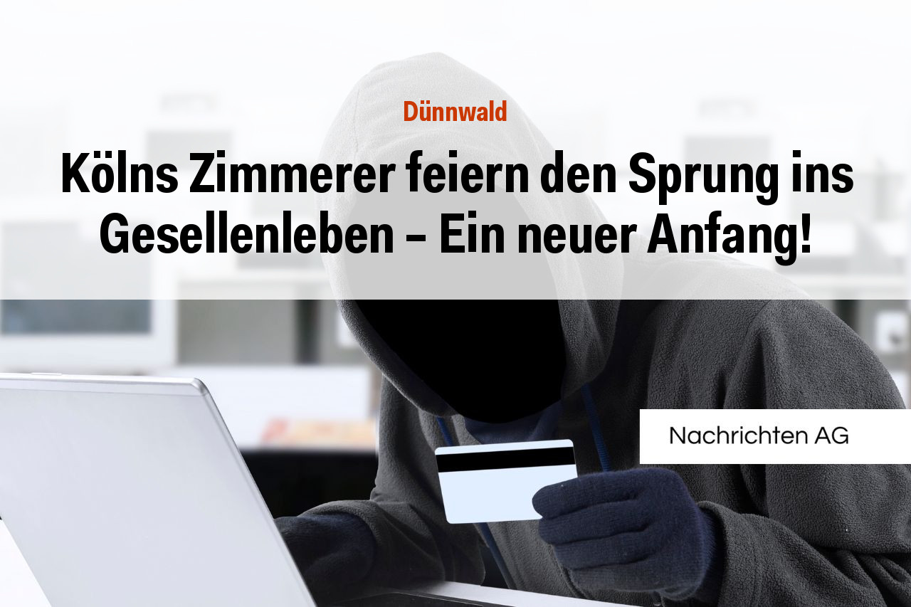 Kölns Zimmerer feiern den Sprung ins Gesellenleben – Ein neuer Anfang!
