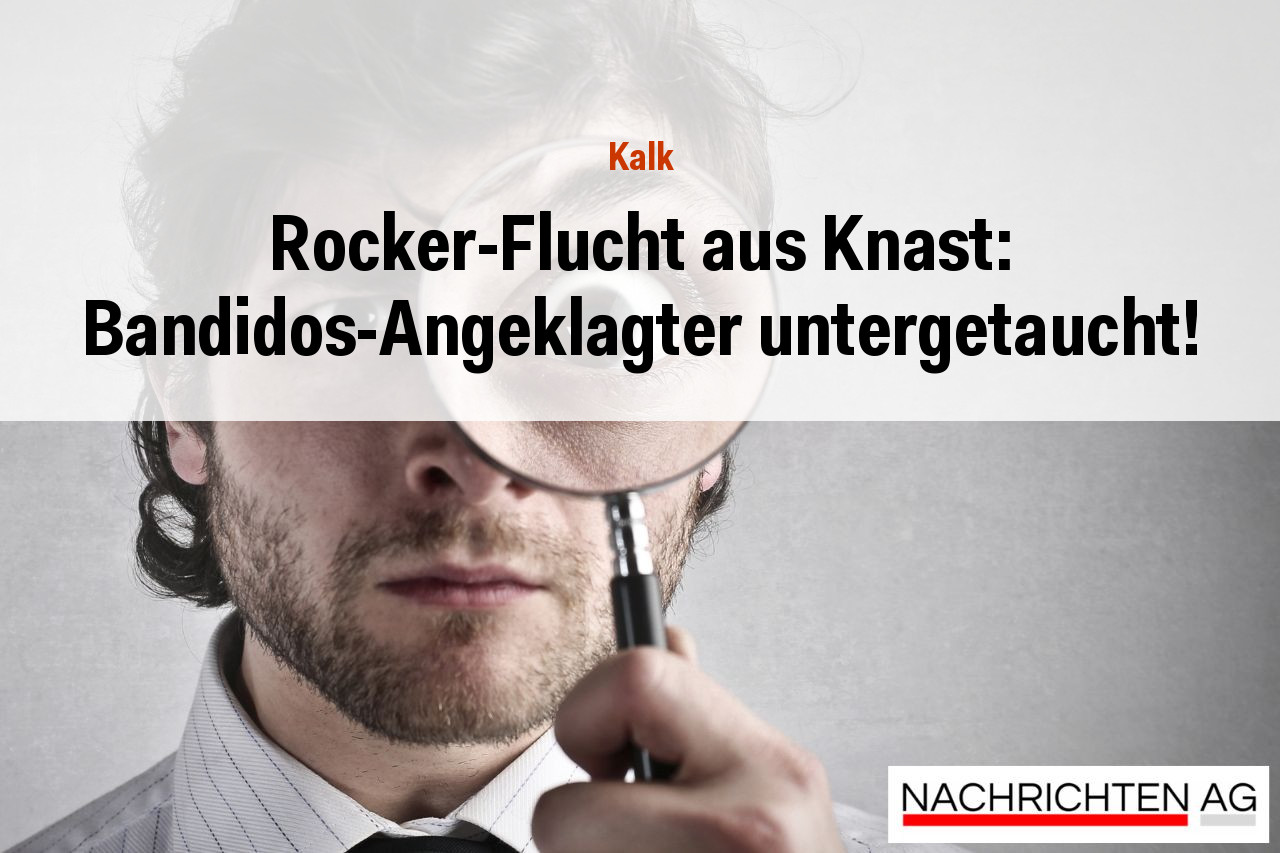 Rocker-Flucht aus Knast: Bandidos-Angeklagter untergetaucht!