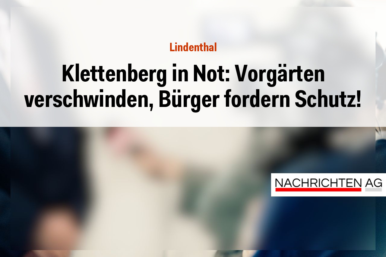 Klettenberg in Not: Vorgärten verschwinden, Bürger fordern Schutz!